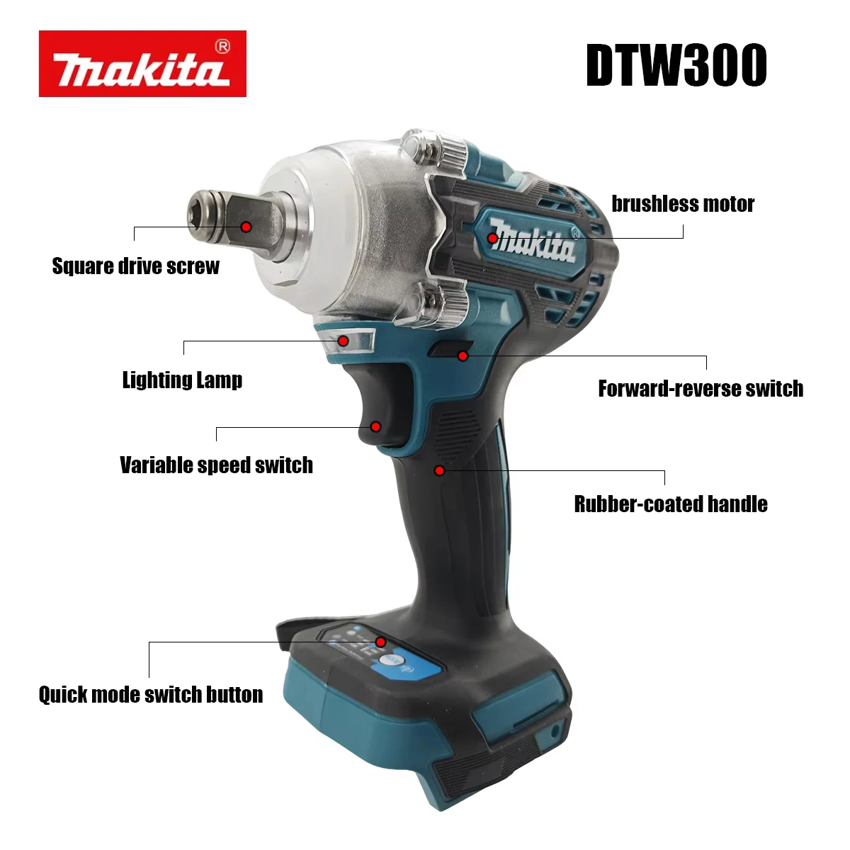Für Makita 18V Akku DTW300 Sch – Makita Drill Dtw300 Bewertung und Preis