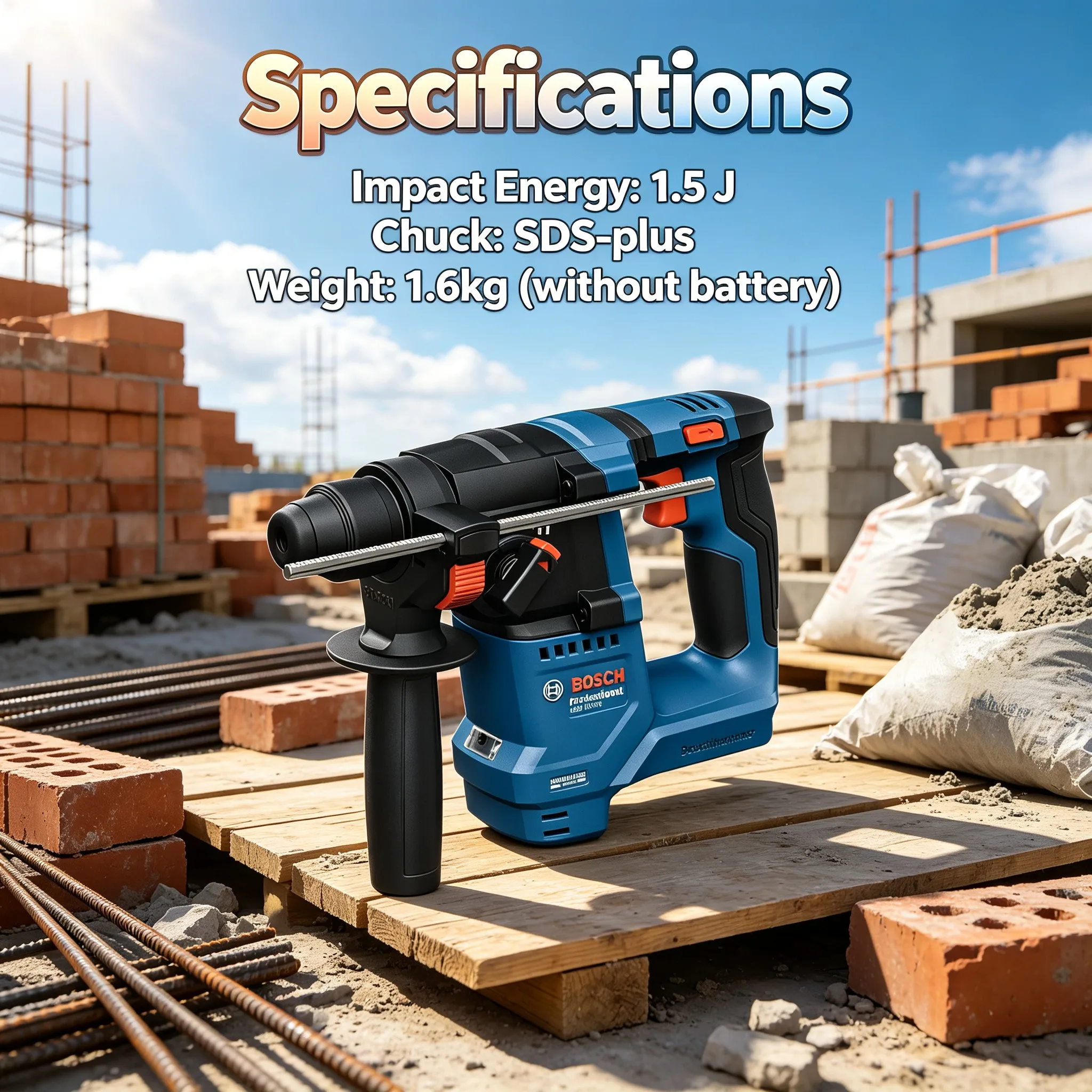 BOSCH GBH 18V-18 Akku-Bohrhamm – Power Tools Professional Bewertung und Preis